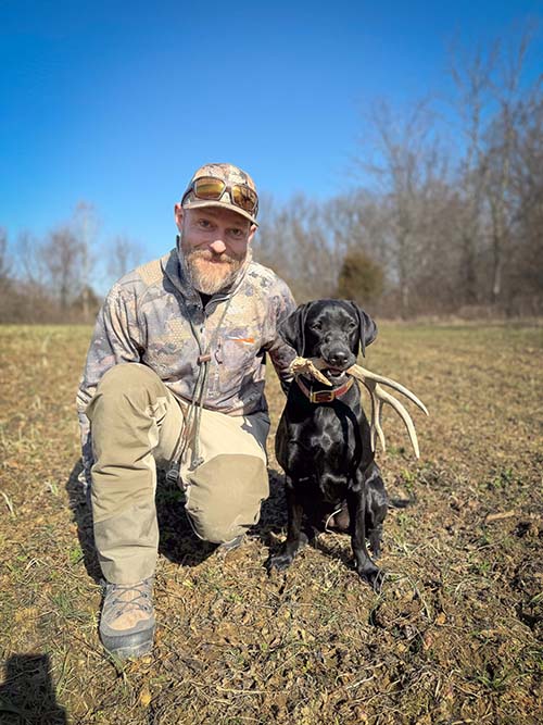 shed hunting in Missouri
